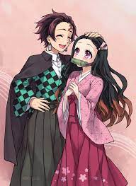 Tanjiro and nezuko small figurine. Tanjiro And Nezuko Anime Demon Slayer Anime Slayer
