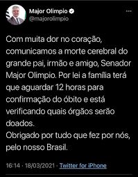 O primeiro suplente de olimpio é alexandre luiz giordano. 2tekaqtjape Im