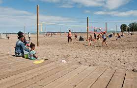 Woodbine beach is the largest of the four beaches in the beaches in toronto, ontario, canada. Woodbine Beach Living Toronto