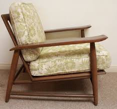 Heywood Wakefield Mid Century Modern Lounge Chair Furniture Danish Armchair Wood Midcenturymodern Heywoodwakefieldmanufactu Stuhle Armlehnen 50er Jahre Mobel