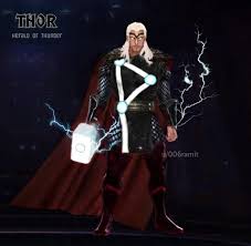 The best game that actually made you feel that you have a. Thor Herald Of Thunder Mff Mock Up Hope You Like It Future Fight