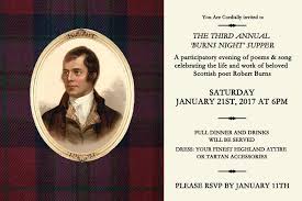 Burns Night Naturally Burns Dinner Burns Night Burns