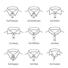 Choisir Son Col De Chemise Club Cubain Anglais Etc Cols De Chemise Dessins Design De Mode Collage De Mode
