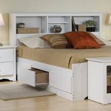 High quality, real wood murphy beds. Prepac Monterey White Full Wood Platform Storage Bed 4 Piece Bedroom Set Wbd 5600 4pkg