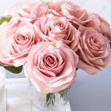 Dreamstime is the world`s largest stock photography community. 10pcs 40pcs Dusty Pink Open Roses Silk Flowers Artificial Roses Lana Byanca Floral
