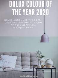 Dulux Colour Of The Year 2020 Sophie Robinson Dulux Colour Dulux Paint Colours Dulux Colour Schemes