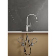 Most items ship in one business day and come with free two day ship. Kohler Maxton 1 Handle Deck Mount Pull Down Kitchen Faucet 16 In Stainless Steel R22867 Sd Vs Rona