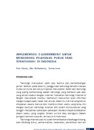 Ktp yang masih berlaku (bagi warga negara indonesia) dokumen keimigrasian (khusus warga negara asing) sim lama yang masih berlaku. Implementasi E Government Untuk Mendorong Pelayanan Publik Yang Terintegrasi Di Indonesia Universitas Terbuka Repository