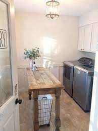 Check spelling or type a new query. Make A Rustic Table Using Old Newel Posts From Stairs Farmhouse Laundry Room Laundry Room Decor Laundry Mud Room