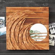 The distinct wooden lines are streaks of light that radiate toward the outer ring of the. Wooden Sun Decor Ksa G Com