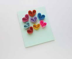 You can make this beautiful card by using 4 basic. Paper Quilling Heart Balloons Card Saving Dollars Sense