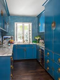 Subway tile offers tons of room for creativity in the kitchen, so if you want to use subway tile but also want to feature a more unique backsplash, look no further. 75 Blue Backsplash Ideas Navy Aqua Royal Or Coastal Blue Design