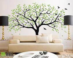 Vinyl wall stickers are lot being demand off lately because of their easiness and quality. Large Tree Wall Decals Trees Decal Nursery Tree Wall Decals Etsy Tree Wall Murals Vinyl Wall Tree Family Tree Wall Decal