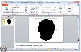 Powerpoint Silhouette Maken Van Een Foto Of Afbeelding Pcleek Afbeeldingen Silhouet Foto