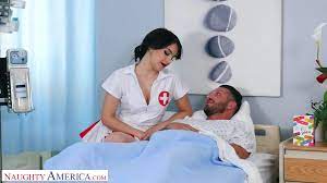 MILF nurse treats patient for lack of sex in a hospital