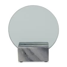 Eightmood Humana Round Table Mirror Hayneedle In 2020 Mirror Table Eightmood Mirror
