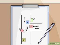 You can drag the other party's vehicle from the upper right into the sketch. How To Write A Motor Vehicle Accident Report With Pictures
