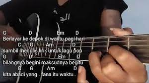 verse g d/f# em d berlayar ke depok di waktu pagi hari c g/b am d sambil menulis lirik untuk lagu pop g d/f# em d bilangnnya begini maksudnya begitu c g/b am d kita abadi yang fana itu waktu verse g d/f# em d barangkali hidup adalah doa yang panjang c g/b am d. Tutorial Gitar Chord Mudah Lagunya Begini Nadanya Begitu Pak Sapardi Youtube