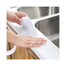 Shop Story Rouleau De Joints Adhesifs Cuisine Et Salle De Bain Epaisseur 3 8cm Longueur 3 2m Blanc Mastic Silicone Joint Rue Du Commerce