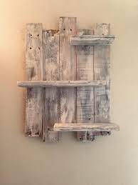 Rustic Wood Bathroom Shelves White 3 Shelf Ledge Over Toilet Etsy Reclaimed Wood Decor Wood Pallet Projects Wall Rustic Wood Projects