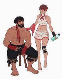 never understood Ryu and Sakura's relationship, seen some stuff on my feed  that they're dating but also some stuff that Ryu and Chun-Li have feelings  for each other... can someone rundown the