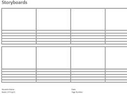 You can create storyboards in a variety of ways. Storyboard Template Teaching Resources