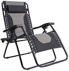 So this sunnyfeel camping chair with side table is here because of its integrated system on the side. Asteroutdoor Astzgcbl Patio Lounge Chair With Side Table Black Gray Buy Online At Best Price In Uae Amazon Ae