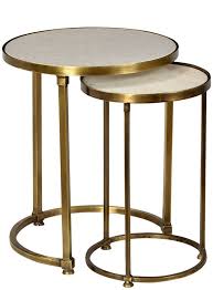 Clifford Nesting Tables Side Table Brass Side Table Nesting Tables