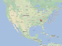 Atlanta In World Map Atlanta Georgia On Us Map