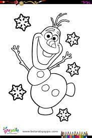 Olaf coloring pages free printable. Free Printable Snowman Coloring Pages For Kids Belarabyapps