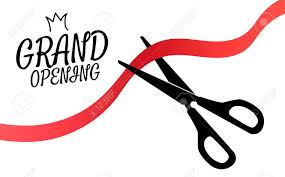 Download Black Scissors Cutting The Red Ribbon Mockup For Announcement Icon Isolated On White Background Vector Illustration Eps10 Royalty Free Cliparts Vectors And Stock Illustration Image 152532433