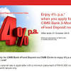 Check the latest fixed deposit and efd promotion rates here! 1