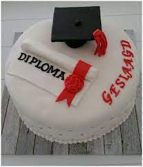 Geslaagd Taart Fondanttaart Make Up Taarten Taart