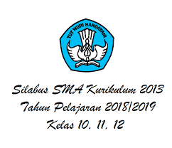 Maybe you would like to learn more about one of these? Silabus Sma Kurikulum 2013 Tahun Pelajaran 2018 2019 Kelas X Xi Xii Arsip Pembelajaran