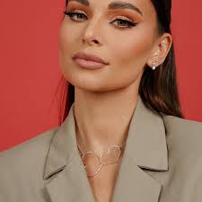 Collier Coeur "Perle Entrelacé" Argent