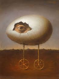 Avery Palmer Oil Seeing What Is To Come Unusual Art Deep Art Interesting Art