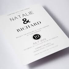 Black And White Invitation Design Black And White Invitation Black And White Wedding Invitations White Wedding Invitations Classy Wedding Invitations