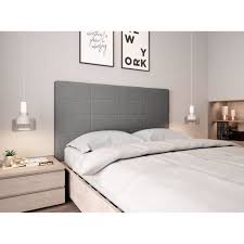 Tête de lit 160cm capitonnée en tissu beige. Tete De Lit En Tissu Grise Willy 160 Cm Achat Vente Tete De Lit Tete De Lit Willy Grise 160 Cm Cdiscount