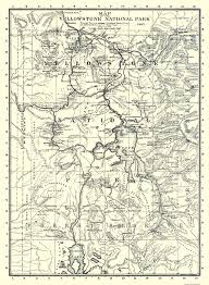Find out more with this detailed interactive google map of yellowstone county and surrounding areas. Old State Map Yellowstone National Park 1895