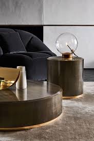 Gong Bolle Tavolo 1 Cloud Round Wooden Coffee Table Table Lamp Wood Table Lamp Design