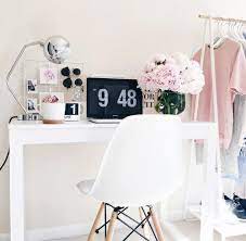 Blackwhitepinkgoldcopper Pink Room Decor Tumblr Room Decor Cute Room Ideas