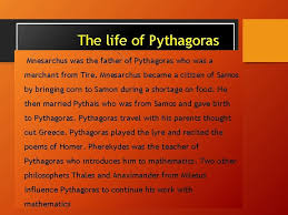 Μνήσαρχος , mnēsarkhos), of athens, was a stoic philosopher, who lived c. Pythagoras The Life Of Pythagoras Was A Philosopher