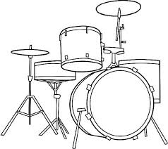 School's out for summer, so keep kids of all ages busy with summer coloring sheets. Awesome Musical Instruments Drum Set Coloring Pages Bulk Color