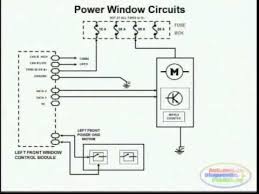 Toyota Power Windows Circuit 3 Windows Diagram Power
