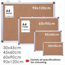 It magnetic dry erase surface for writing, creating charts, or leaving messages. China Foska Good Quality School And Office Aluminum Cork Board China Corrugated Cork Board Notice Board