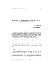 Enflasyon oranıyla işsizlik oranının toplamına eşit olan makroekonomik performans endeksi. Https Dergipark Org Tr Tr Download Article File 289640