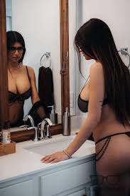 Mia Khalifa Lingerie Stiletto Heels Photoshoot Leaked - Influencers GoneWild