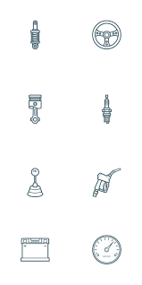 Free Car Parts Outline Icon Set Car Tattoos Mechanic Tattoo Car Icons