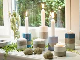 Material Werkzeug Etsy De Diy Vase Kerzen Zement Basteleien