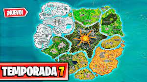 Fue la que realmente trajo cambios notables. Nuevo Mapa Temporada 7 En Fortnite Battle Royale Nueva Temporada Youtube